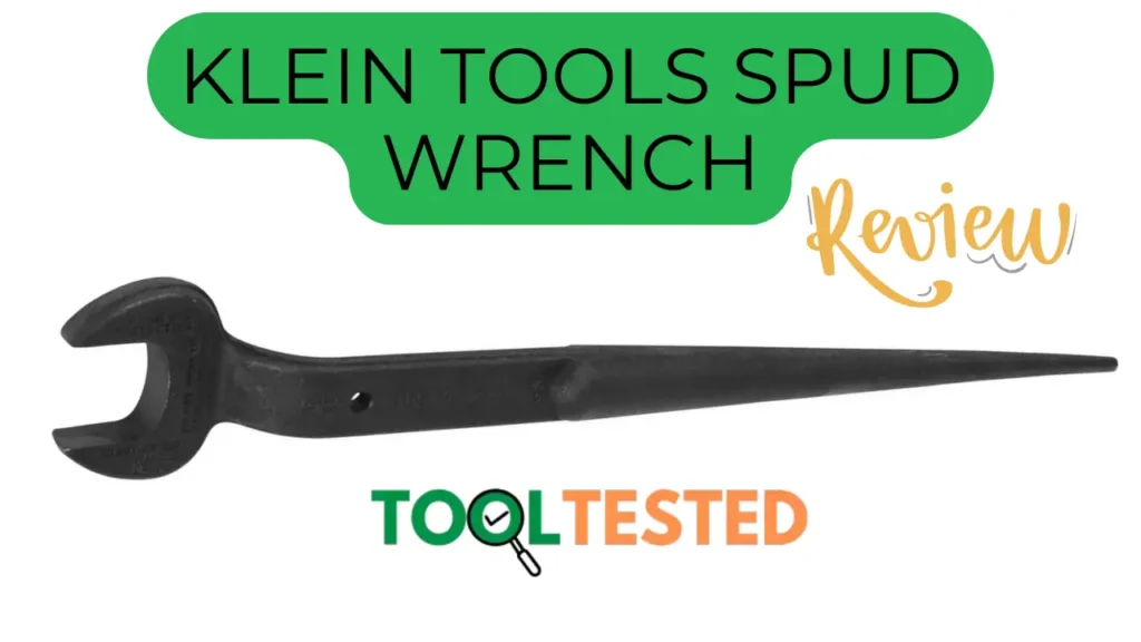 Klein Tools Spud Wrench Review - Discover if this heavy-duty tool is worth the investment. Read the full review on Tool Tested.