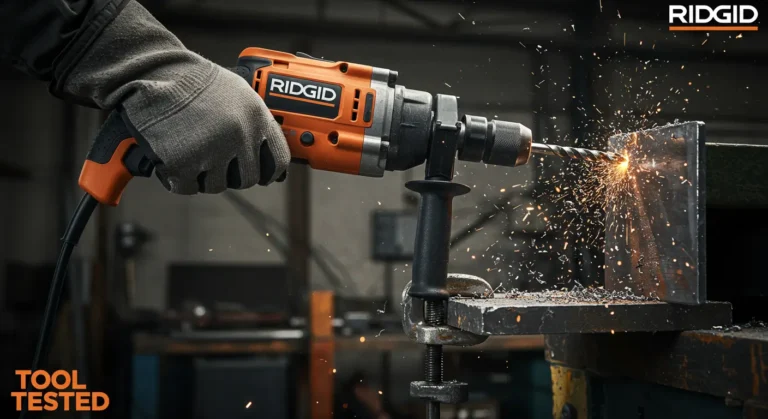 RIDGID R7111 Corded Drill Review - Powerful, NO Battery - Tool Tested