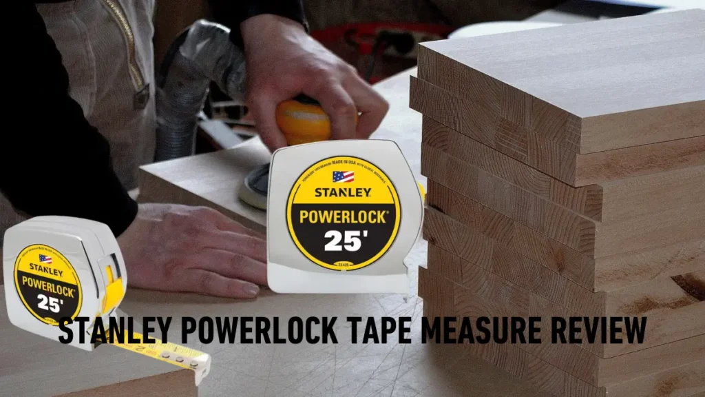 Stanley PowerLock Tape Measure in Use | tooltested.com