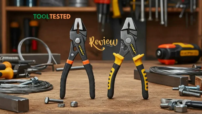 Tool Tested review of Stanley Slip-Joint Pliers, showcasing their versatile design and features for both DIYers and professionals.