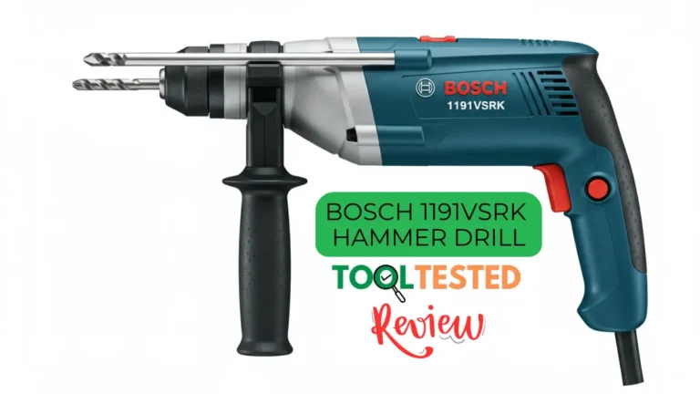 Bosch 1191VSRK Hammer Drill - Tool Tested