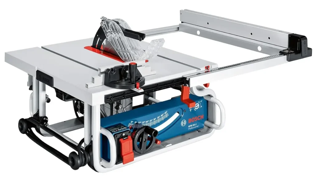 Bosch GTS1031 portable table saw review - Powerful and compact design - Tool Tested