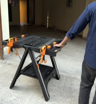Worx Pegasus WX051 Review portable workstation setup by Tool Tested.